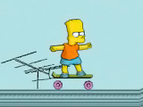 Online oyun Bart on Skate