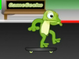 Online oyun Game Gecko Skateboarding