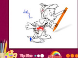Online oyun Pinocho Coloring