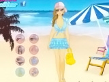 Summer Beach Girl