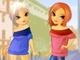Online oyun Twin Sisters DressUp