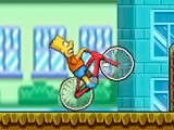 Online oyun Bart on Bike