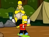 Bart Skateboarding