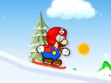 Mario Ice Skating