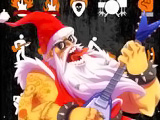 Santa Rockstar Metal X Mas 2