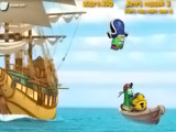 Online oyun Veggietales Jump Ship